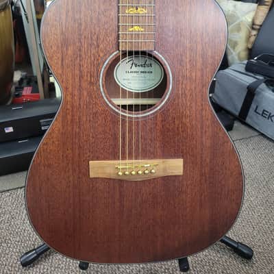 Fender CC-60S Concert Acoustic Guitar - 2023 - Natural image 2