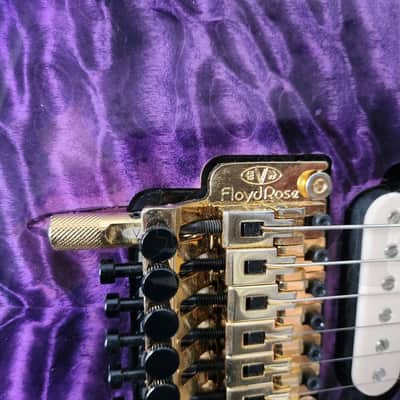 EVH Wolfgang Special QM Purple Burst image 3