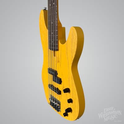 Sire Marcus Miller P6-5 String Bass Guitar, Rosewood Fingerboard, Butterscotch image 4