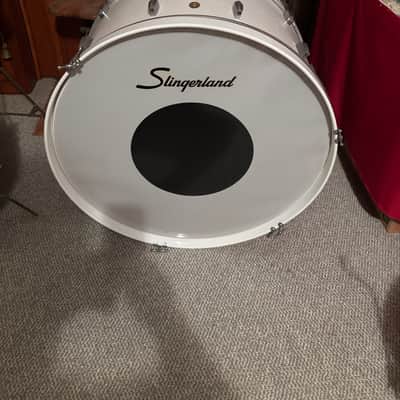 Slingerland Concert Bass Drum 1946-1957 - White Lacquer image 5