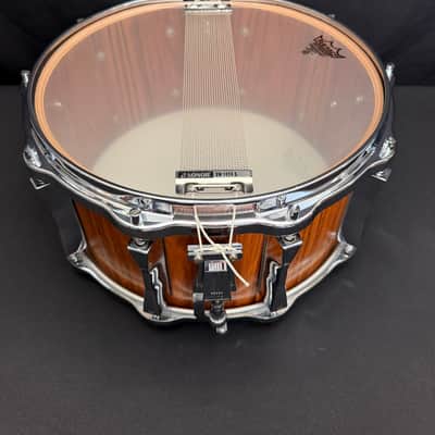 Sonor Lite LD547x Snare Drum 14" x 7,25" 1985 - Genuine Rosewood Veneer image 15