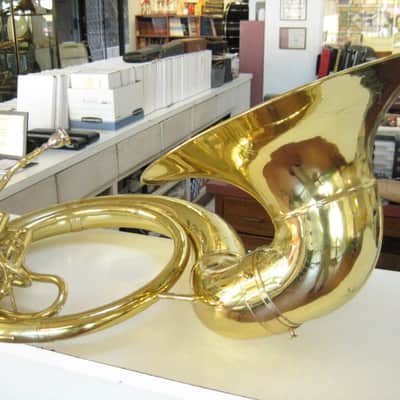 Good C.G. Conn 20K Sousaphone Brass Lacquer with Case image 3