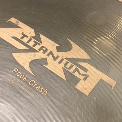 Zildjian ZXT Titanium Rock Cymbal Pack Set 14" Hi-Hat 16" Crash 20" Ride 10" Splash image 15