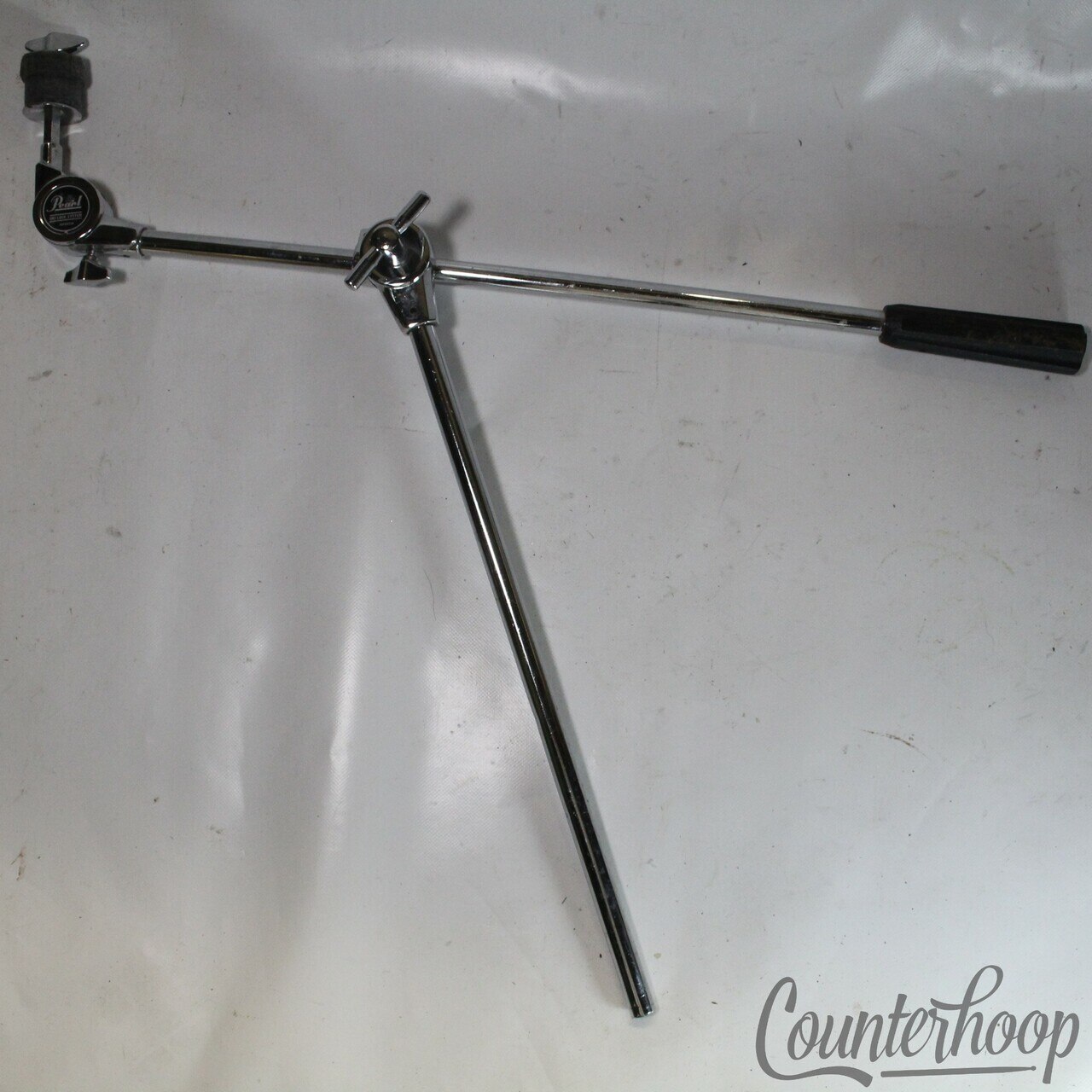 Pearl Uni-Lock Tubular Boom Arm Cymbal Holder Counter-Weight Tilter Long Tube* — main photograph