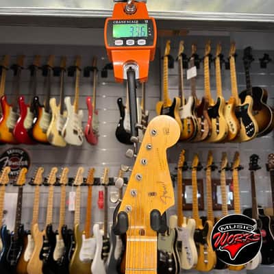 Fender   Custom Shop Stratocaster 56 Fiesta Red Relic image 5