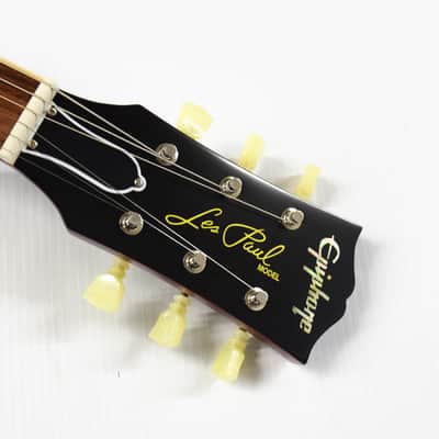 Epiphone "Inspired by Gibson Custom" '60 Les Paul Standard - Iced Tea Burst image 7