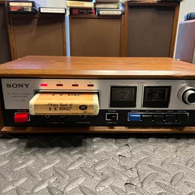 Sony TC-228 vintage 8 Track Tape  deck clean! Including manual image 2