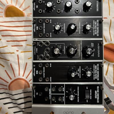 Behringer Moog Modular - Multiple modules and rack - with boxes image 3