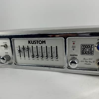 Used Kustom Groove 1200 Bass head image 4
