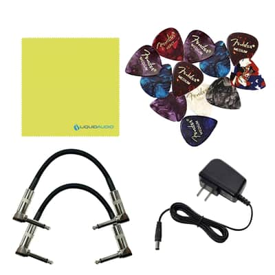 Boss HM-2W Waza Craft Heavy Metal Distortion Pedal Bundle with 2 Right Angle Patch Cables, 12 Guitar Picks, 9V Adapter & Polishing Cloth – Iconic Chainsaw Tone, Vintage & Custom Modes image 2