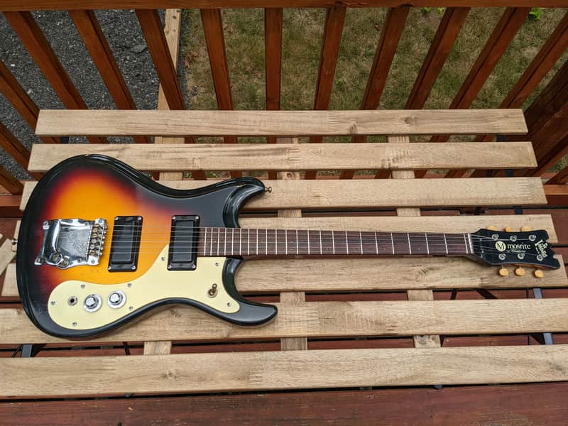 Mosrite The Ventures Mark V 1966/1967 Sunburst (Kurt Cobain Gospel Style) image 1