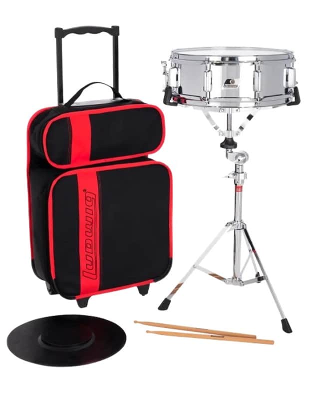 Ludwig LM2477RBR(SnarePractice PadStandBg) Percussion Kit image 1