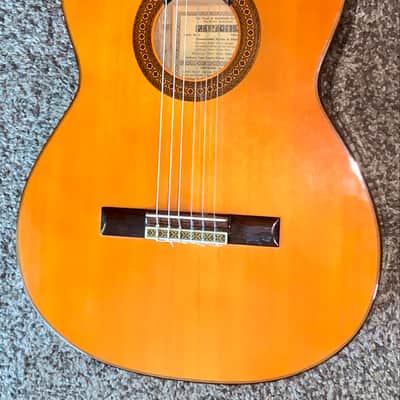 Vintage 1973 Garcia Grade No. 3 classical guitar with case image 8