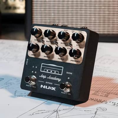 NUX NGS-6 Amp Academy Stomp-Box Amp Modeler, 16 Effects Pedal with Two Free Flat Patch Cables image 6