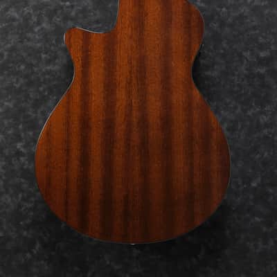Ibanez AEG62-NMH AEG Series Acoustic Electric Guitar Natural Mahogany High Gloss image 4