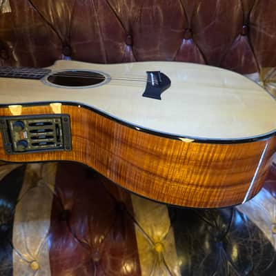 Taylor K-14 CE Koa AAAAA Flame Hawaiian Koa K14 K14ce GA Grand Auditorium Acoustic Guitar image 10