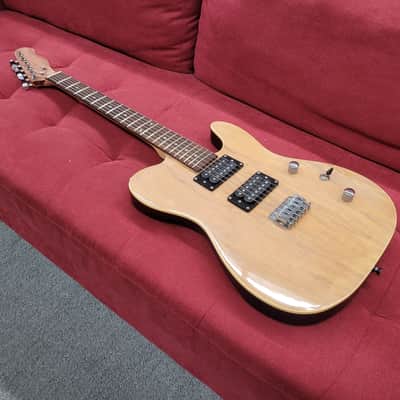 Unknown T-Style Parts Guitar HH - Natural image 3