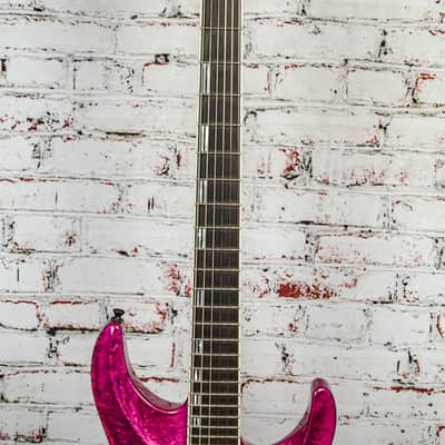 ESP Horizon-1 Electric Guitar, Pink Liquid Metal w/ Original Case x1212 (USED) image 5