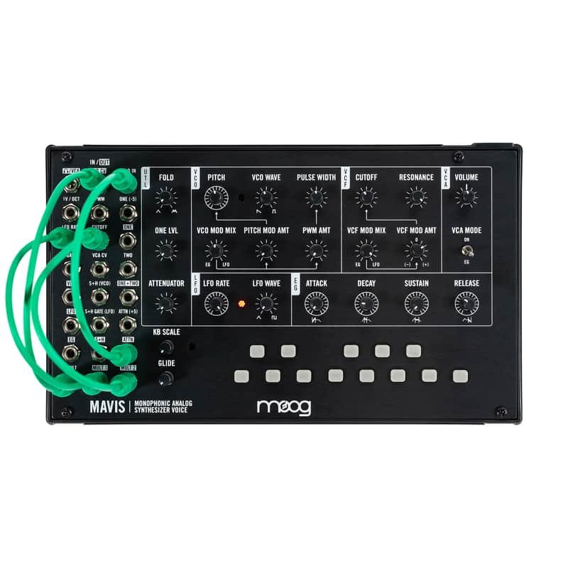 Moog Mavis Build-It-Yourself Analog Synthesizer Kit w/ 24-Point Patch Bay image 1