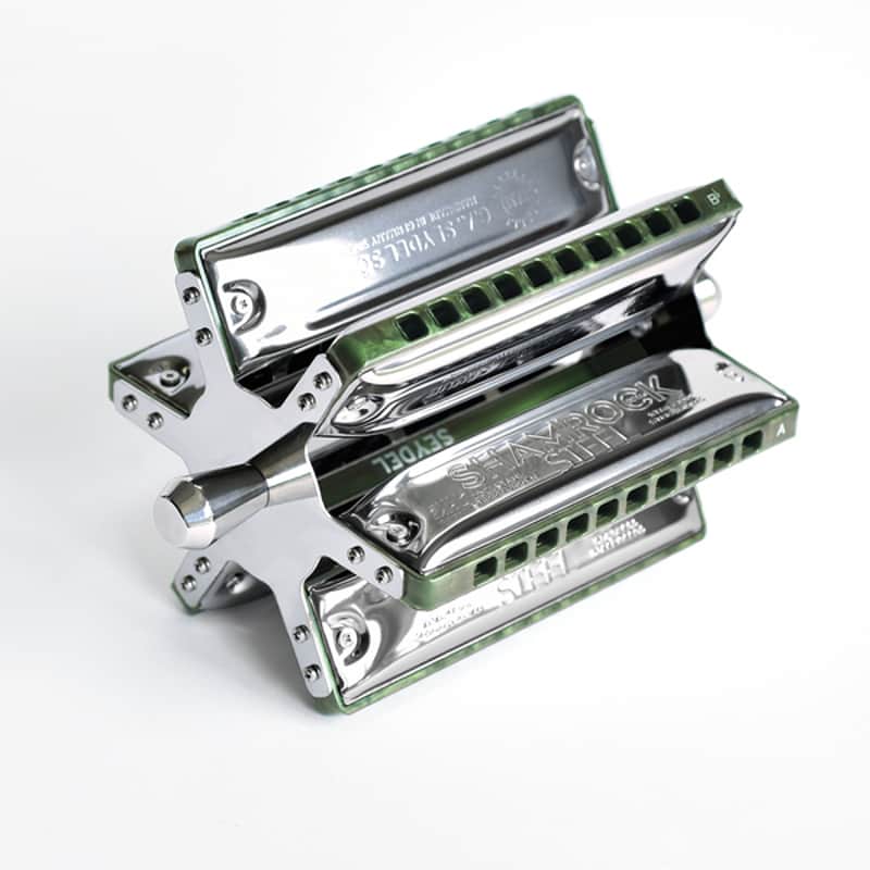Seydel Shamrock Star 6 Octave Harmonica. New with Full Warranty! image 1