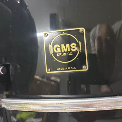 GMS Custom Black SE Drum Set 22-13-16 image 7