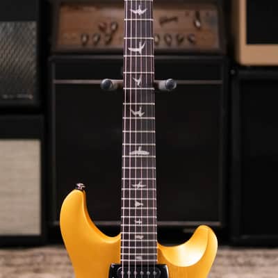 PRS SE CE 24 Standard Stoptail Electric Guitar - Metallic Gold Satin with Gig Bag image 4