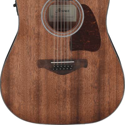 Ibanez AW5412CE Artwood Dreadnought 12-String Acoustic-Electric Guitar, Solid Okoume Top image 2
