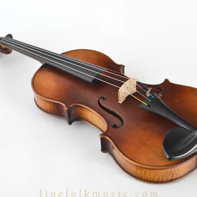 1900s Bohemian or Saxon violin image 9
