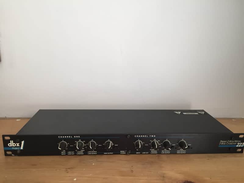 DBX Project 1 223 crossover Black | Reverb