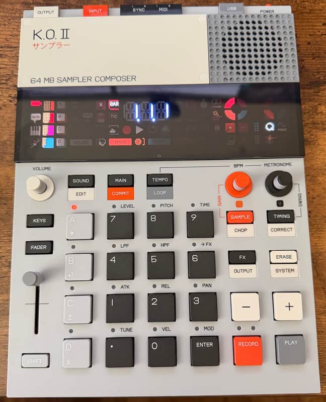Teenage Engineering EP–133 K.O. II 2023 - Present - Grey image 1