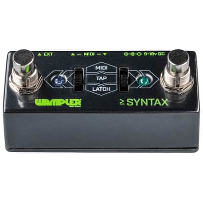 New Wampler Syntax Rig Control MIDI Controller Footswitch Guitar Pedal image 3