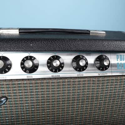 1972 Fender Princeton Reverb Guitar Amplifier Amp Silverface image 5
