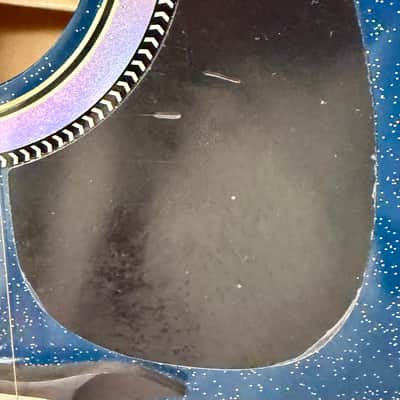 Estaban American Legacy Starlight Limited Edition Blue Sparkle Mid 2000’s - Blue Sparkle image 13