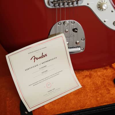 Fender American Vintage II 1966 Jazzmaster Dakota Red Electric Guitar image 13