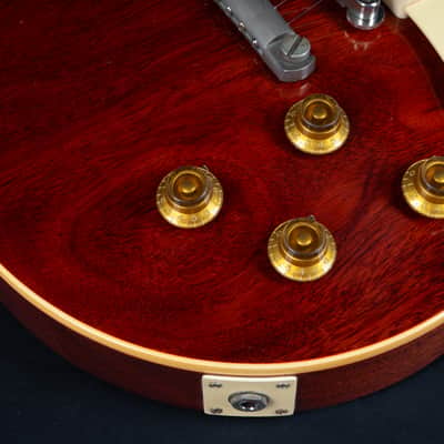 Gibson 1957 Les Paul Standard Mahogany Top Ultra Light aged - Medium Cherry image 8