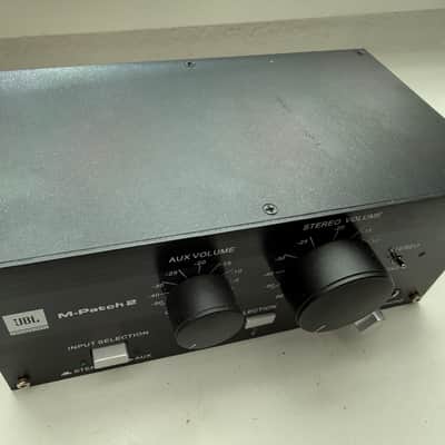 JBL M-Patch 2 Passive Stereo Monitor Controller/Switch Box 2010s - Black image 2