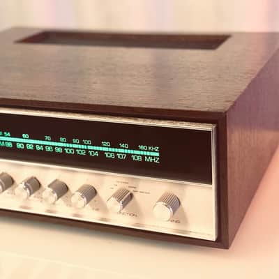 πΆβ¨ Harman Kardon 330B / HK 330B Vintage Stereo Receiver w/ Original Wood Cover β Serviced, Cleaned, Tested image 5