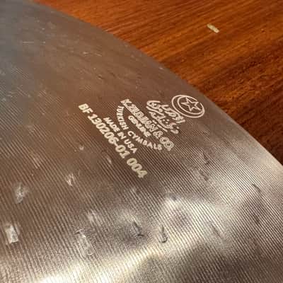 Zildjian 22" K Custom Dark Ride Cymbal 1995 - Present - Traditional image 6