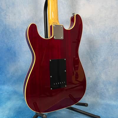 2012 Fender Japan ST-HO 2H Hollow Body Cherry Stratocaster, MIJ image 18
