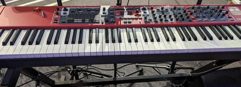 Nord Stage 3 HA88 Hammer Action 88-Key Digital Piano 2017 - Present - Red image 1