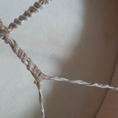 Handcrafted / custom 50cm Shamanic Frame Drum - Izabela Oldak 2020 - Natural / Deer hide image 8