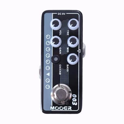 MOOER Micro Preamp 003 Power-Zone Guiar Digital Preamp Pedal (Price includes the import duty for US buyer) image 1