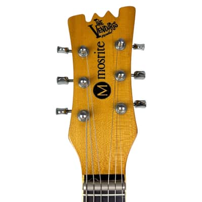 Mosrite The Ventures Model - Vintage White image 9