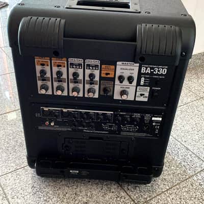 Roland BA-330 Stereo Portable Amplifier / Portable PA System Guitar Amp Mint Condition image 9
