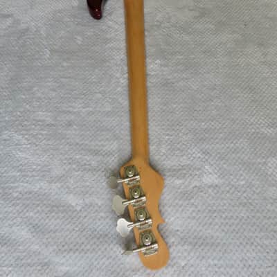 G&L Series SB-2 Bass with Maple Fretboard Mid 1995 - Fullerton Red image 12