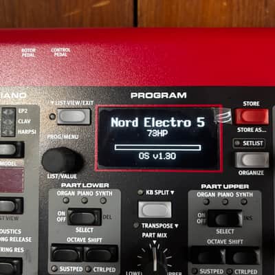 Nord Electro 5 HP 73 Weighted Hammer Action Keyboard w/ case image 4