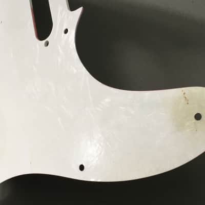 Lefty Pickguard For Fender Tele Style Guitar 1Ply White Telecaster American Flag image 13