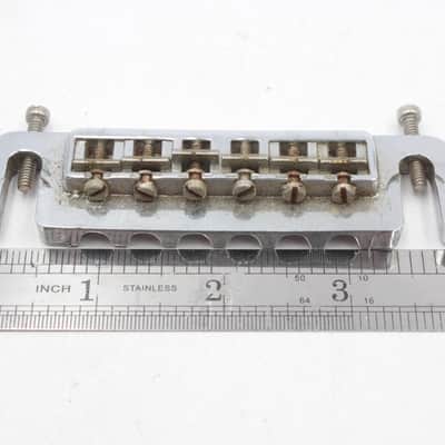 Vintage PAF Leo Quan Badass Wrap Around Guitar Bridge image 5