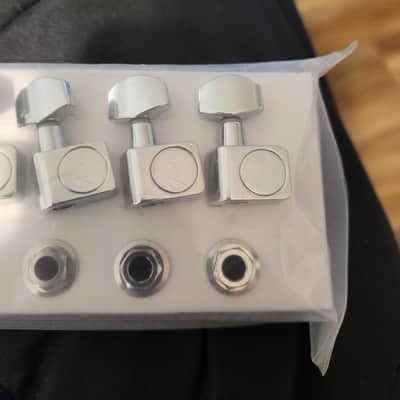 Fender 099-0820-100 American Standard Stratocaster/Telecaster Tuning Heads (6) 2010s - Chrome image 2