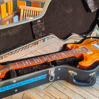 PRS Hollowbody I Piezo 10Top -2006- Vintage Yellow image 22